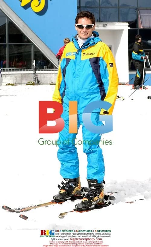 F1 Driver Giancarlo Fisichella with Family in Alta Badia