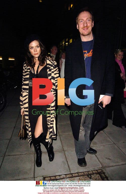 Anna Friel and David Thewlis at Cirque du Soleil Party