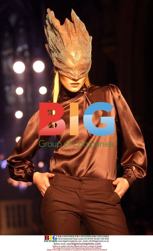 Model at FrostFrench Fashion Show After Party