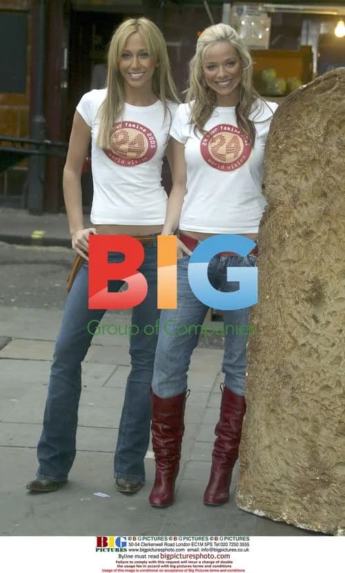Atomic Kitten Members at 24-Hour Famine Launch