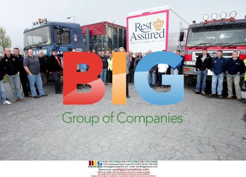 Fuel tax protest in Crosshands, Wales