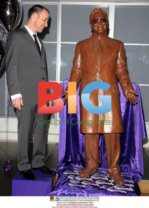 Chocolate Elton John Unveiled at Madame Tussauds