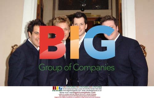 Pop Band G4 Leaving Event in London