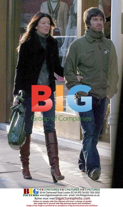 Oasis Rocker Noel Gallagher Goes Shopping