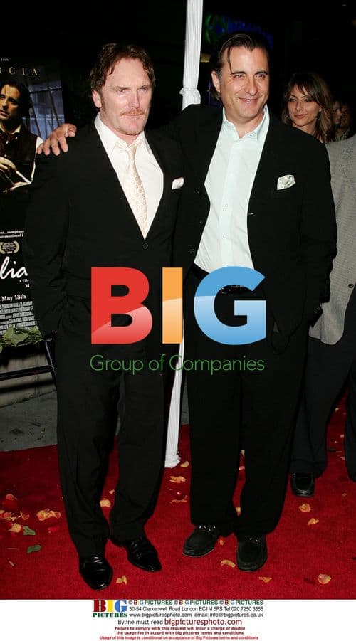 Andy Garcia & Director Mick Davis at 'Modigliani' Premiere