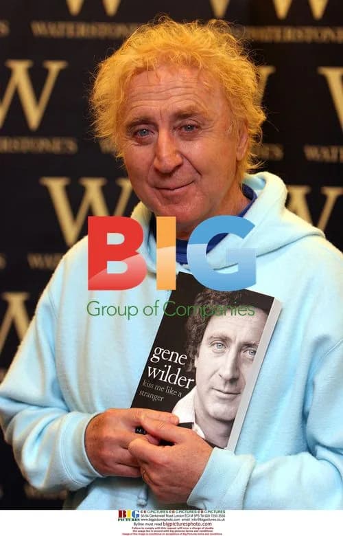 Gene Wilder signs book in London