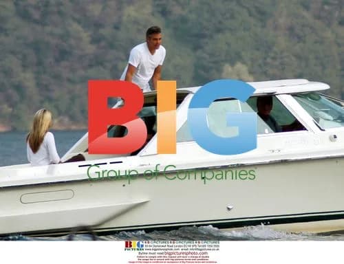 George Clooney on Lake Como