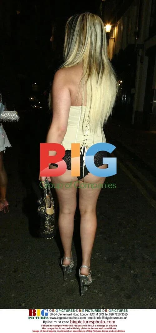 Glamour Model at 'Zoo Magazine' Party