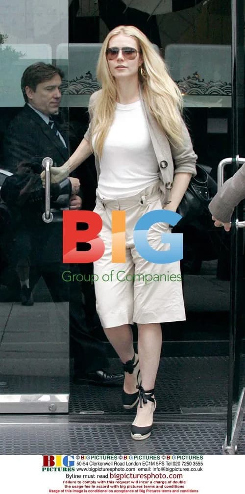 Gwyneth Paltrow leaving Mr. Chow