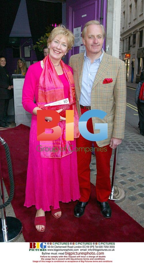 Neil and Christine Hamilton at charity launch