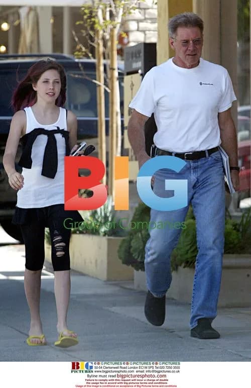Harrison Ford and Daughter Georgia