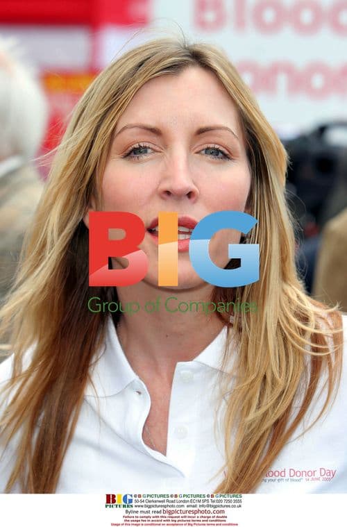 Heather Mills McCartney promotes World Blood Donor Day