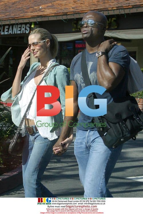 Heidi Klum and Seal out shopping in Beverly Hills