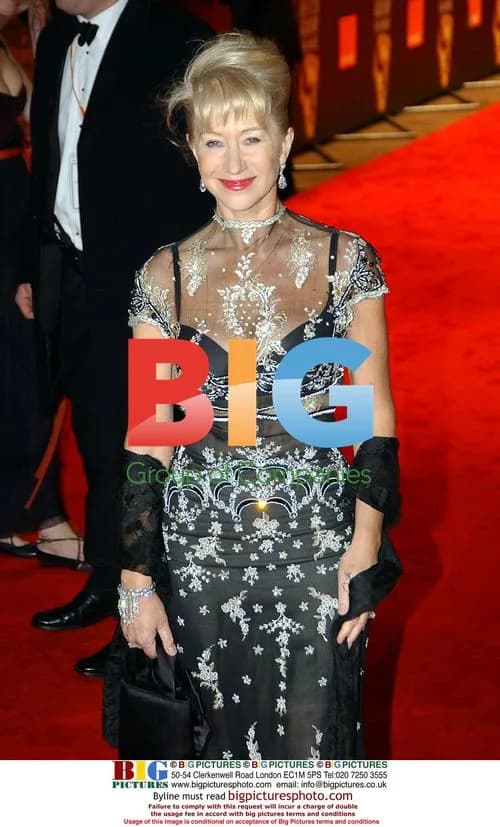 Helen Mirren at 2005 BAFTA Awards