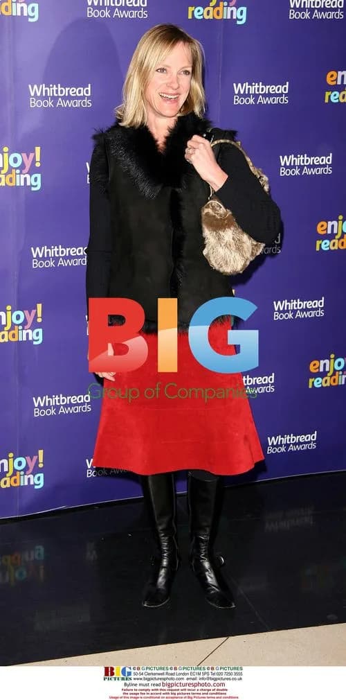 Hermoine Norris at Whitbread Book Awards 2004
