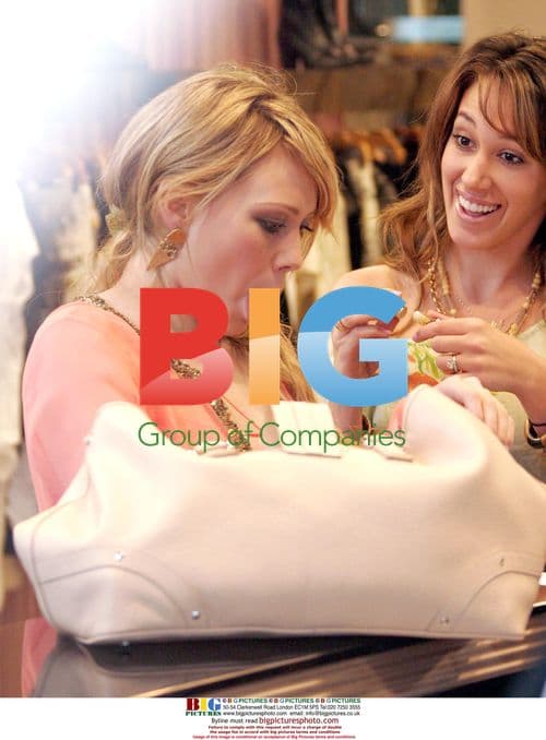Hillary Duff Shopping Spree with Friend