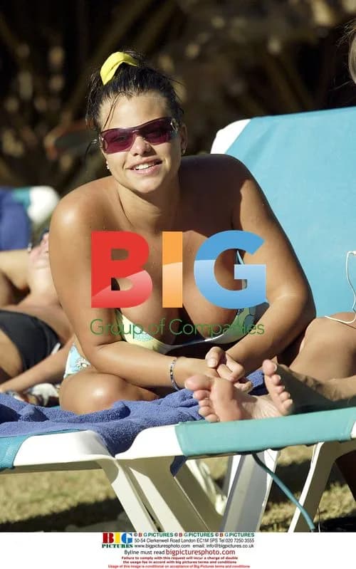 Jade Goody on Caribbean Holiday