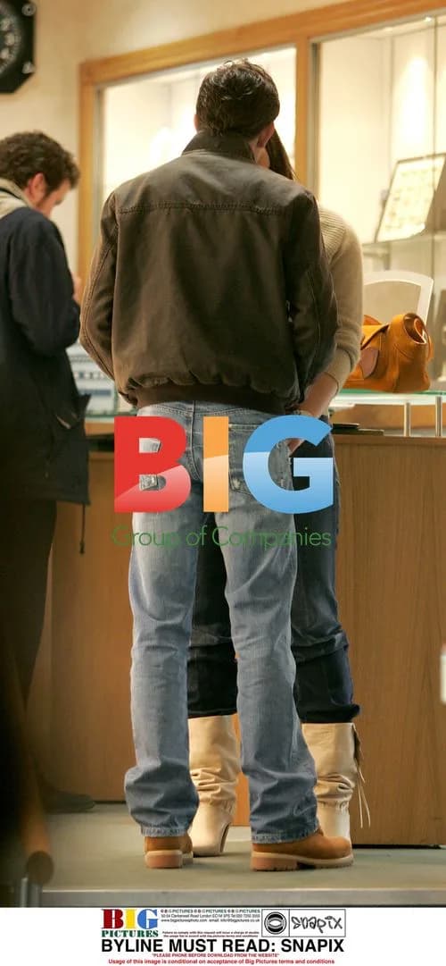 Jade Goody and Ryan Amoo out shopping