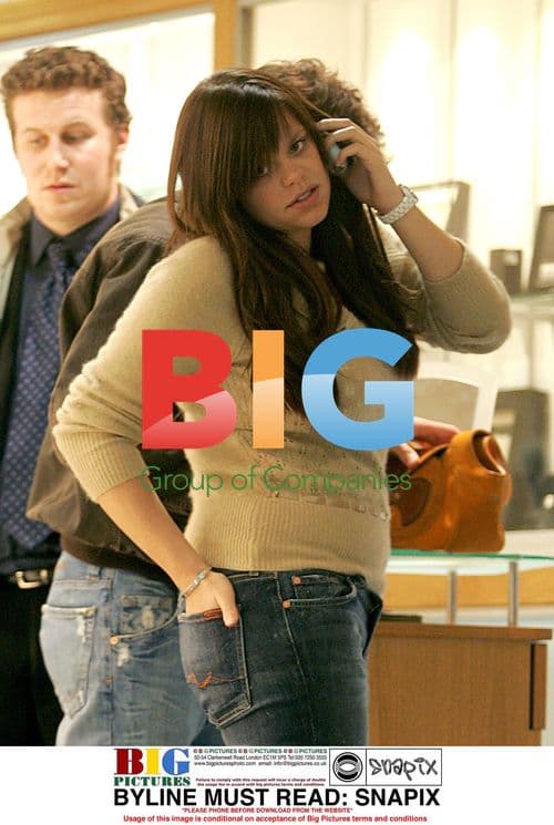 Jade Goody and Ryan Amoo out shopping in London