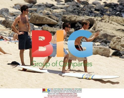 Jake Gyllenhaal Surfing in Maui