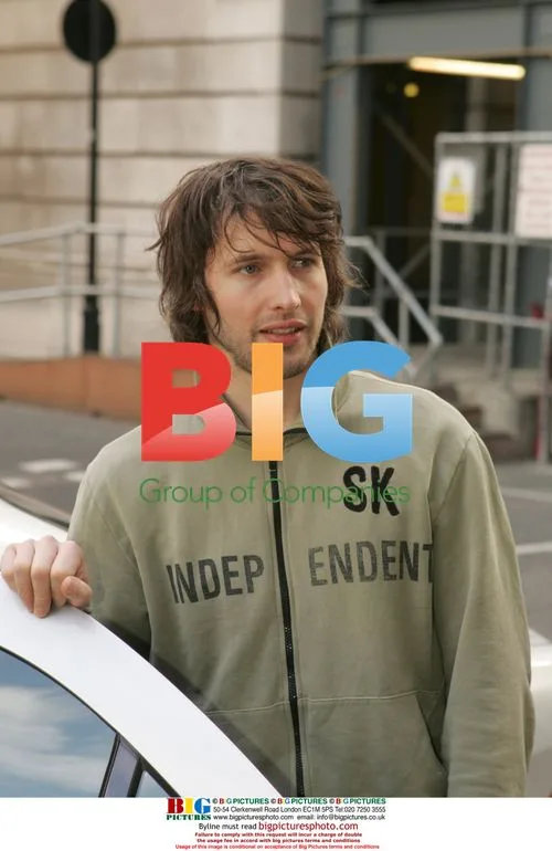 James Blunt Out in Central London