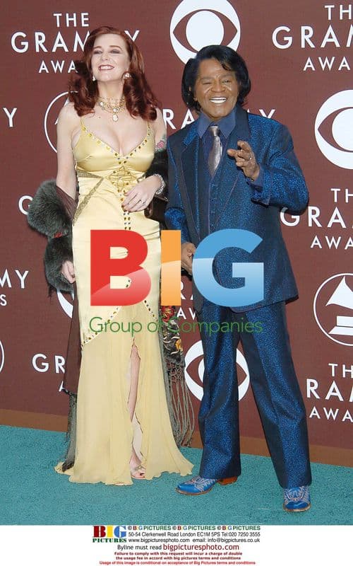 James Brown and Guest at 47th Grammys