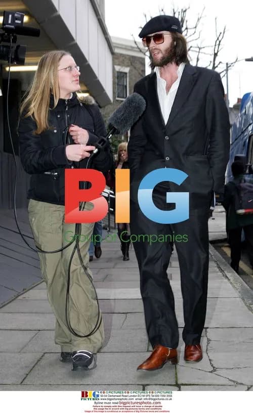Babyshambles Manager James Mullord Outside Highbury Court