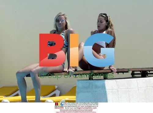 Aussie model Jade Hounsell and actress Jamie Lewis in Portugal