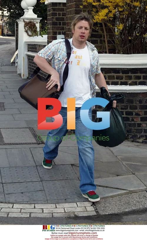 Jamie Oliver Taking Out Trash
