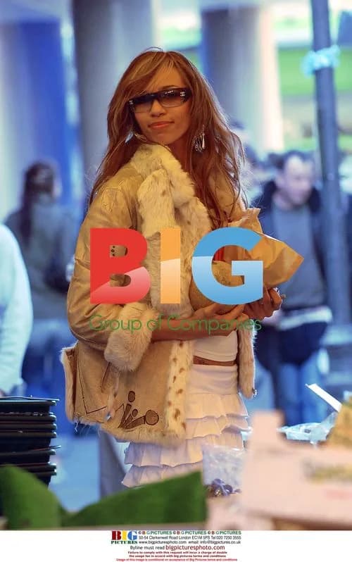 Javine Spotted Shopping in London