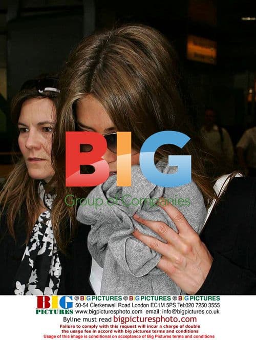 Jennifer Aniston Arrives in London