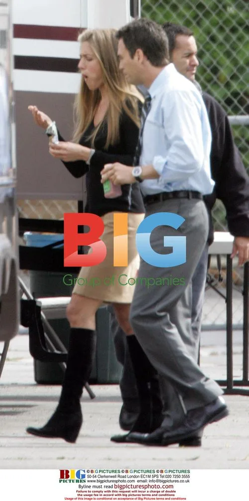 Jennifer Aniston on Set after Brad Pitt News