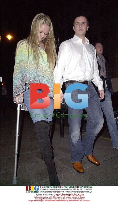Jennifer Ellison and boyfriend Tony at Pangaea Club