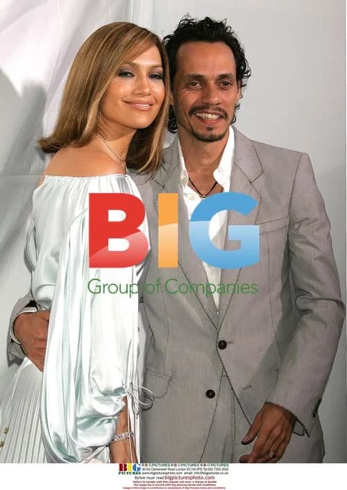 Jennifer Lopez and Marc Anthony at 'Monster in Law' premiere