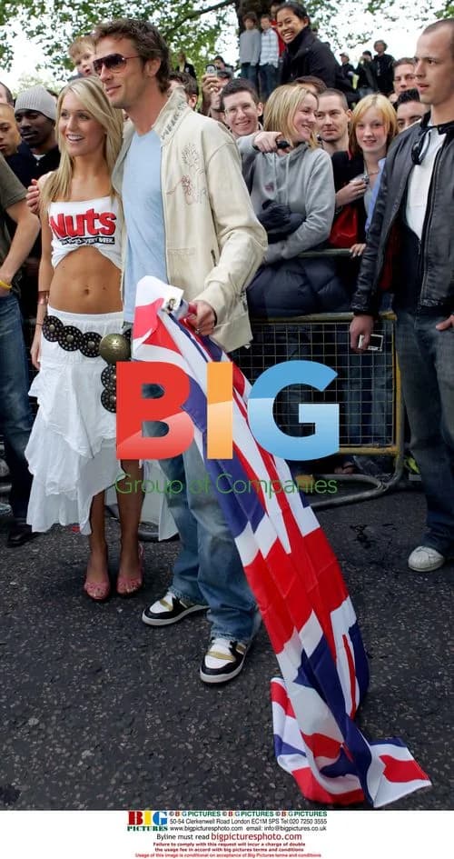 Jenson Button at Gumball 3000 Rally in London