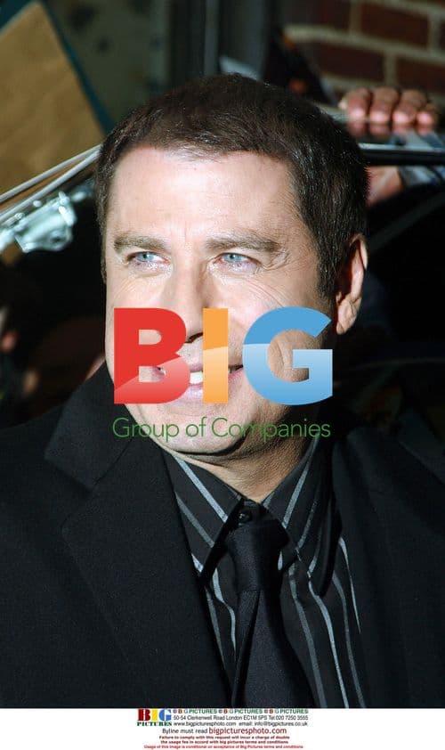 John Travolta Leaves 'Late Show'