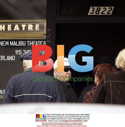 Johnny Carson at Malibu Movie Theatre