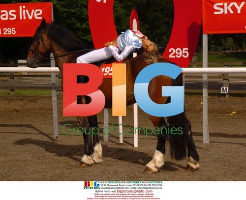 Katie Price Posing with Horse for 'The Horse'