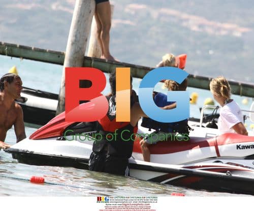 Jose Mourinho and Family on Vacation in France