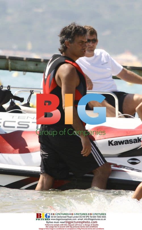 Jose Mourinho Family Holiday in France