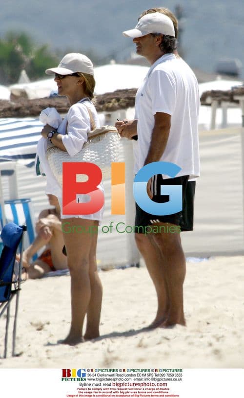 Jose Mourinho on holiday with family in France