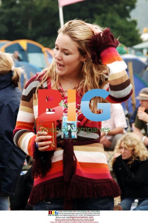 Joss Stone at Glastonbury 2005
