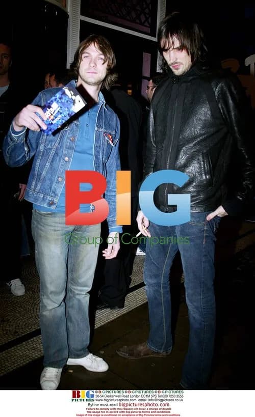 Kasabian Arrive for Brit Awards Ceremony