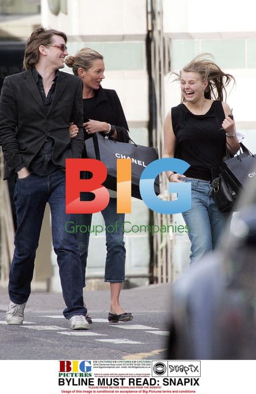 Kate Moss Shopping in West London