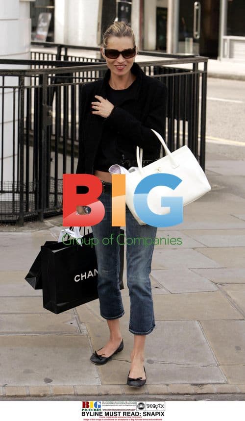 Kate Moss Shopping in West London