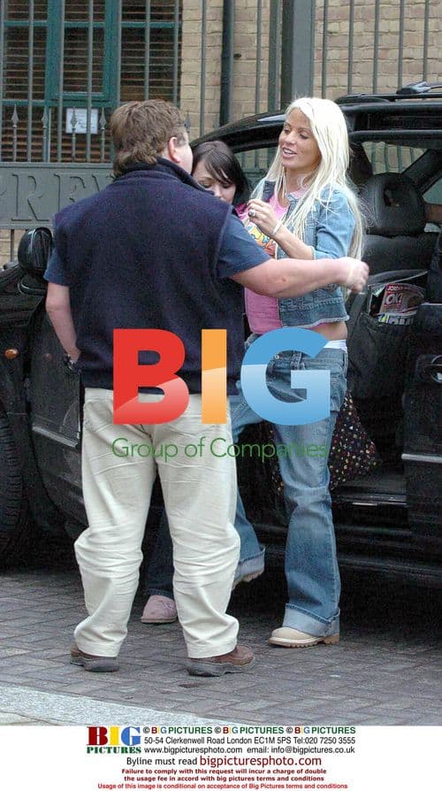 Katie Price on Eurovision Campaign Trail