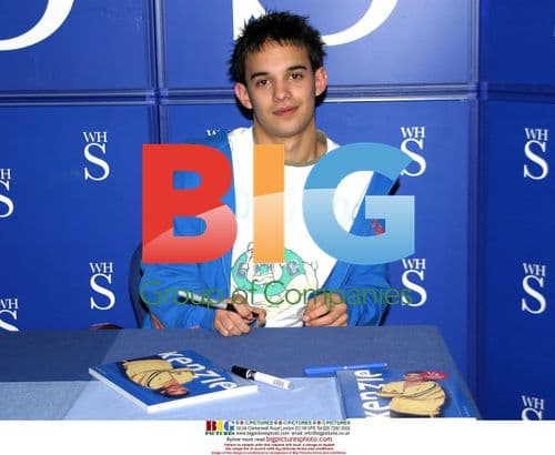 Kenzie from Blazin' Squad Signs Book at Trafford Center