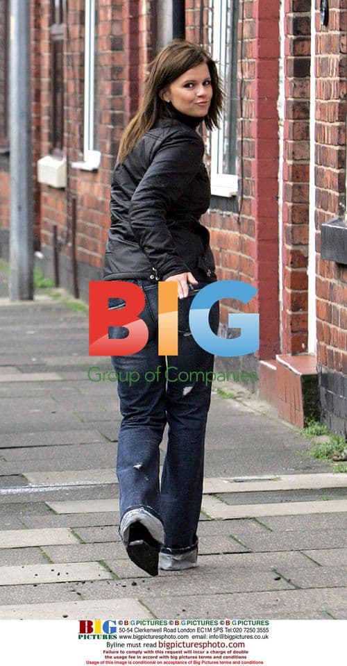 Kerry Katona Out Shopping in Warrington