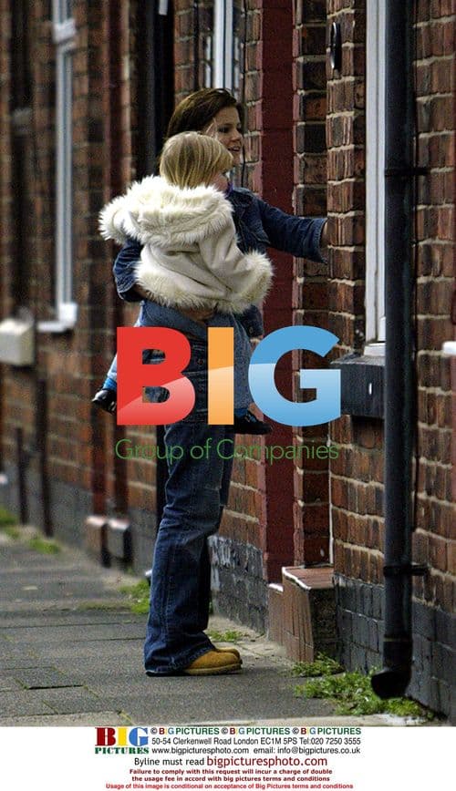 Kerry Katona visits mum in Warrington