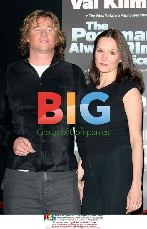 Val Kilmer and Charlotte Emmerson at 'The Postman Always Ring Twice' photocall